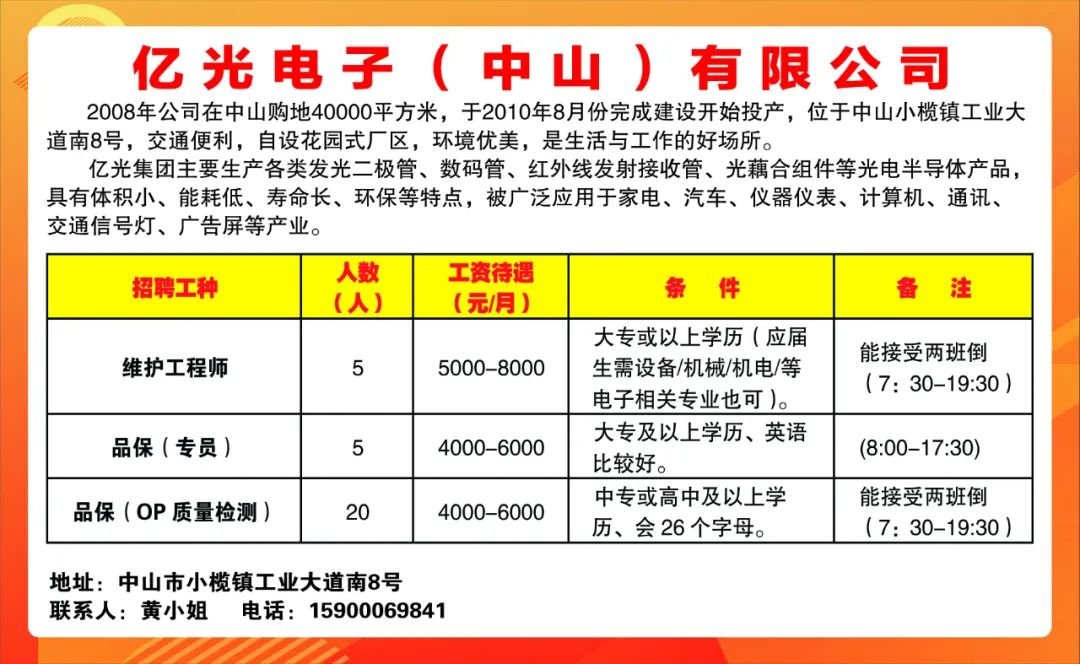 中山古镇最新招聘信息概览，最新招聘信息全收录